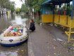 В Одессе улицы остаются затопленными
