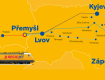 В еще 4 города Украины можно будет добраться на поезде из Праги 