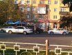 В Ужгороде возле отеля "Закарпатье" масштабное ДТП 