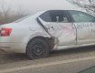 На трассе в Закарпатье не смогли разъехаться два транспортных средства