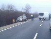 В дорожном инциденте в Закарпатье "сошлись" микрик с румынским автомобилем