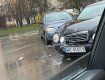 Жорсткий "поцілунок" двох автомобілів трапився в Ужгороді