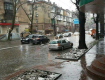 В Одессе ливень смывает с улиц машины