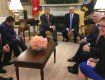 Во время визита в США Порошенко встретился с Трампом
