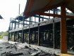 В Солотвино полностью сгорела база отдыха