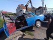 Авария в Закарпатье: На трассе Киев-Чоп легковушка зависла в кювете