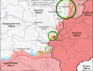 Актуальная на 12 сентября карта боевых действий в Украине (Институт изучения войны США)