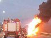 Во Львовской области сгорел автобус, на котором пассажиры возвращились из Польши 