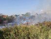У Мукачево гасили пожежу на демонтованій залізниці