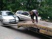 Ужгородские патрульные эвакуировали авто за неправильную парковку