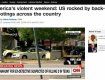 Жестокий уик-энд: По всей Америке гремят выстрелы