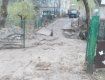 в селе Родниковая Гута Свалявского района прошел мощный ливень и сход селевых по