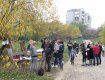 В Ужгороде люди выступили против дерибана земли в парке отдыха "Победа"