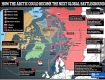 «Приблизительную» карту нападения России на ЕС опубликовало Daily Mail