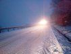 Зимние курьезы в апреле: В Закарпатье дороги за ночь покрылись слоем снега