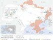 Свежая карта боевых действий в Украине от французких военных аналитиков