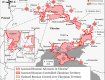 Обновленная карта боевых действий в Украине от Института США по изучению войны