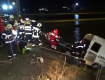 В Румынии при падении автобуса в реку погибли девять человек