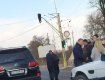 Вечернее ДТП в Ужгороде: "BMW" недалеко от вокзала догнал "Lexus" 