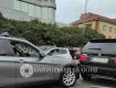 Водители дорогих "BMW" устроили аварию в центре Ужгорода