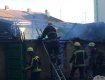 Пожар в центральной части Мукачево