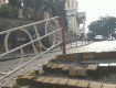 Плачевное состояние несчастной лестницы на улице Духновича
