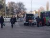 Водій зробив аварійну зупинку біля готелю “Ужгород”