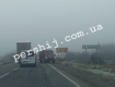 В Закарпатье туман и ремонт дороги довели до ДТП 