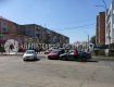 Mitsubishi и Hyundai: В Ужгороде возле "Фокстрота" авария 