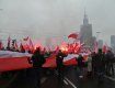 На Марше независимости в Варшаве сожгли украинский флаг