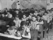 Закарпатские дети в школе с.Богдан, 1937