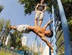 Каждый ужгородец сможет попробовать свои силы в шоу уличных гимнастов