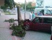 В Ужгороде на улице Швабской произошло курьезное ДТП