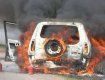 В Ужгороде пожаром был уничтожен автомобиль ВАЗ-2121
