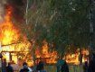 В Раховском районе сгорел бар дотла
