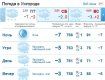 В Ужгороде днем ожидается мелкий снег, который к вечеру может усилиться
