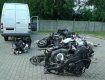 Разобранные на запчасти мотоциклы не попали в Закарпатье