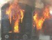 В Раховском районе загорелся дизель-поезд с людьми