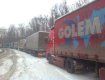 Подъезд к Украино-Словацкой границе заполонили грузовики