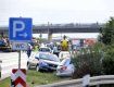 Цепную реакцию вызвала авария на шоссе в Германии