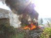 В Ужгороде на территории обувной фабрики начался пожар