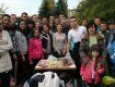 Студенты УжНУ отмечали день рождение крупнейшего вуза Закарпатья