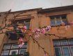 В сети Facebook появилась фотография цветущей сакуры в городе Мукачево