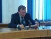Мэр Ужгорода Виктор Погорелов во время пресс-конференции