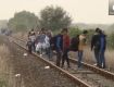 Сотни беженцев пересекают границу между Сербией и Венгрией