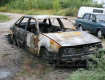 В Виноградовском районе сгорело авто