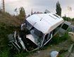 На трассе Киев-Чоп лоб в лоб столкнулись микровтобус Mercedes Sprinter и камион