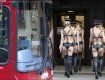 Прекрасная армия девушек блокировала движение в Лондоне