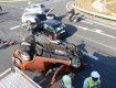 ДТП в Чехии: два автомобиля закинули третий на крышу