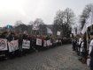 В Ужгороде студенты Ужгородского национального университета провели митинг